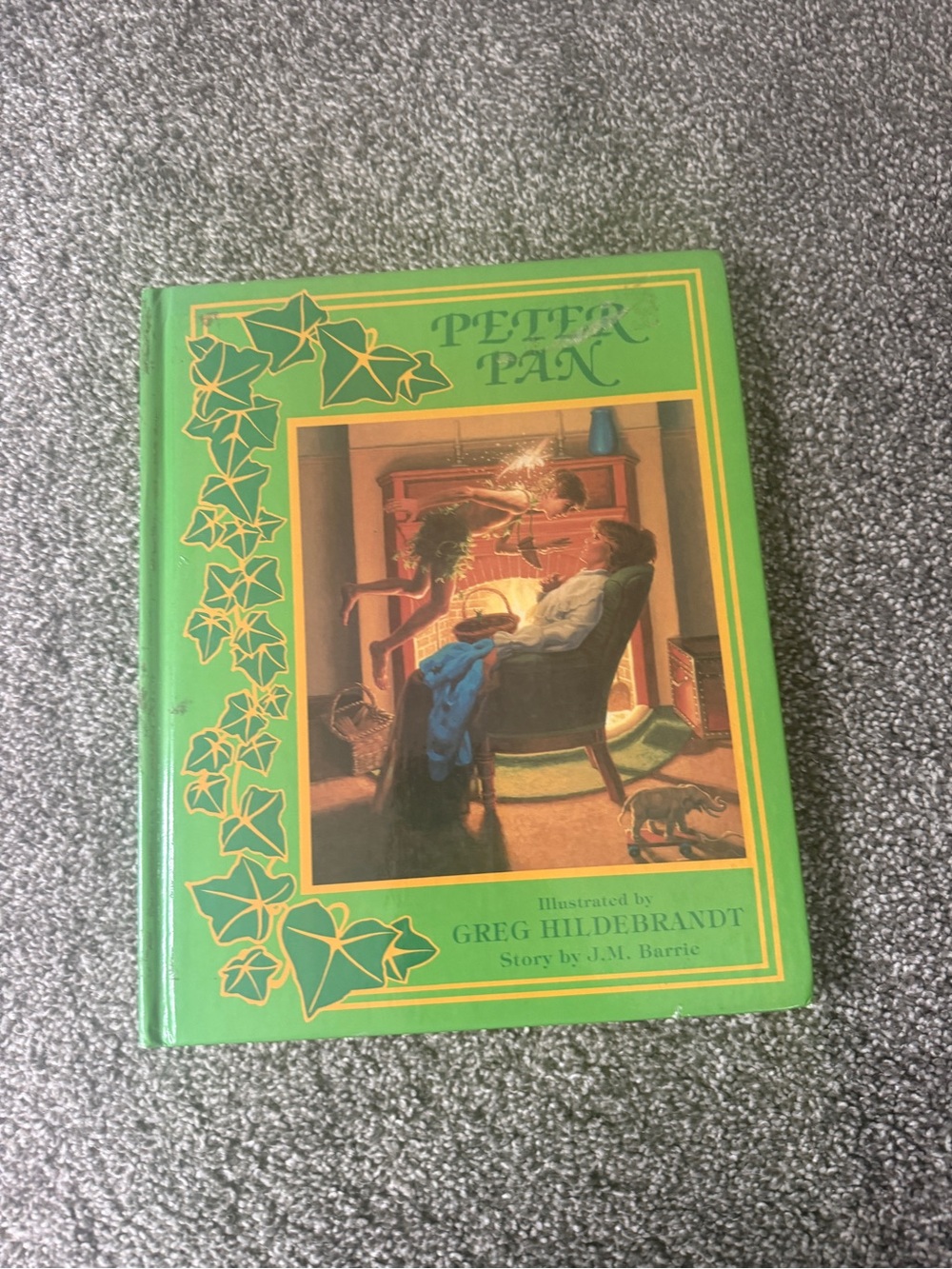 Hardcover Peter Pan (Heirloom Classic)- Autographed by Illustrator